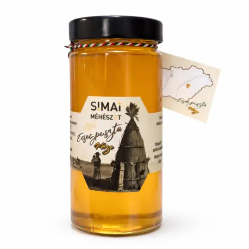 Ecsegpuszta (KMNP) méze - Bio vegyes virágméz 560g