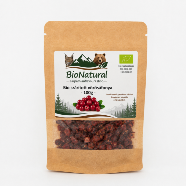 Müzli/Joghurtba - Bio szárított vörösáfonya 100g